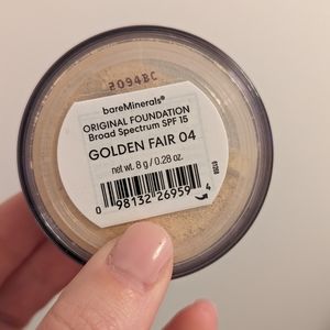 NEW Never Opened bareMinerals Original Foundation - Golden Fair